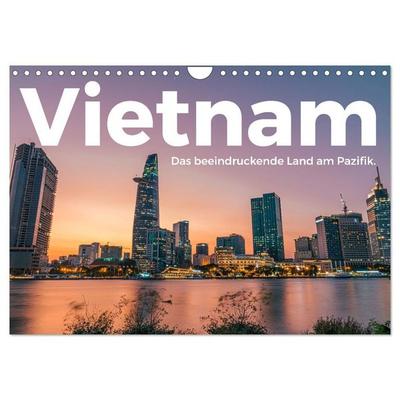Vietnam - Das beeindruckende Land am Pazifik. (Wandkalender 2026 DIN A4 quer), CALVENDO Monatskalender
