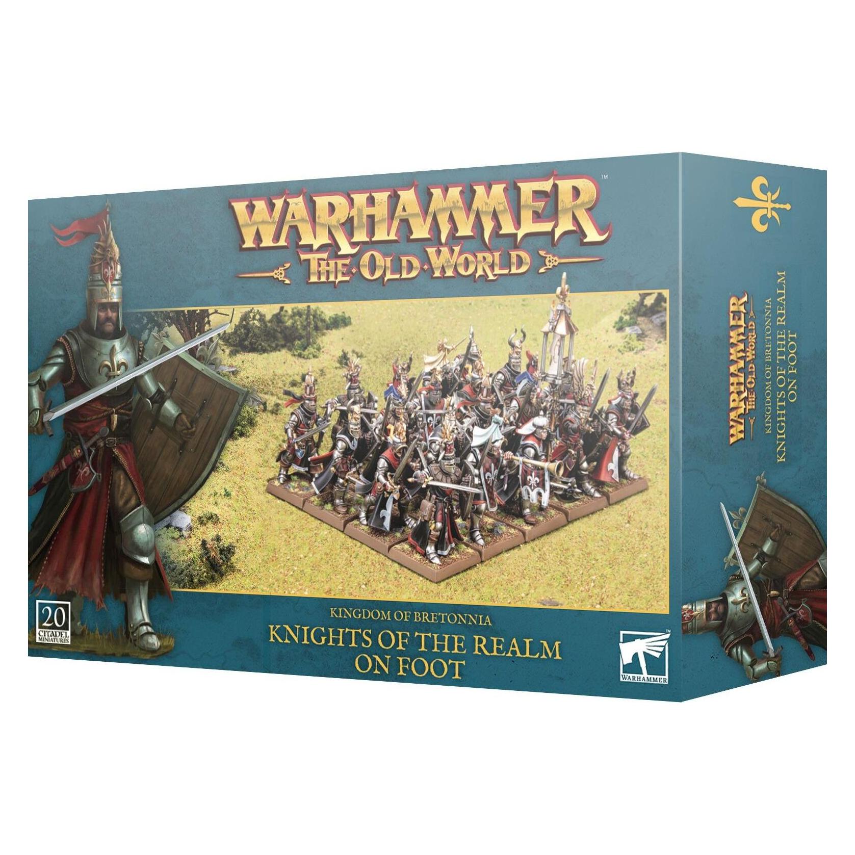 Games Workshop Knights of the realm on foot (Kunststoff) (06-08)