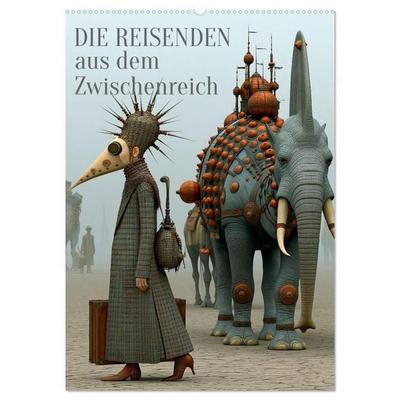 Die Reisenden aus dem Zwischenreich (Wandkalender 2027 DIN A2 hoch), CALVENDO Monatskalender