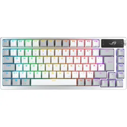 ASUS ROG Azoth RGB Gaming-Tastatur, weiß