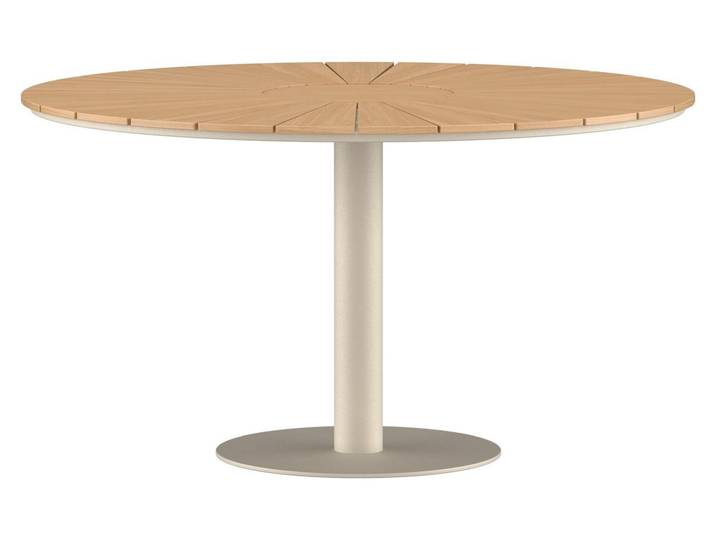Venture Home Runder Esstisch Croft Beige