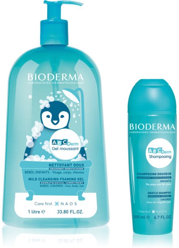 Bioderma ABC Derm Baby Cleansing Body Care set for children