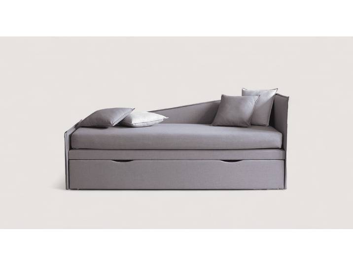 Lit gigogne méridienne Iadera Grey / Manta Prisma/9502-Grey