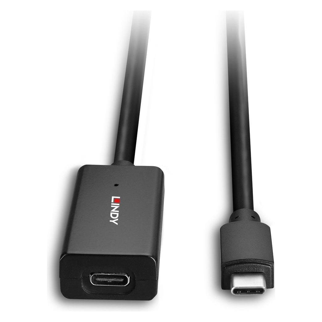 Lindy USB 3.2 C/C Aktivverlängerung (5 m, USB 3.2 Gen 1) (43356)