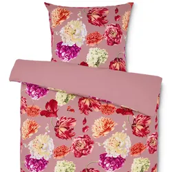 Tchibo - Biber-Bettwäsche - rosa