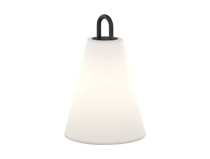 Wever & Ducré Lighting WEVER DUCRÉ Costa 1.0 LED-Dekolampe opal/schwarz, weiß / opal, Kunststoff, Modern
