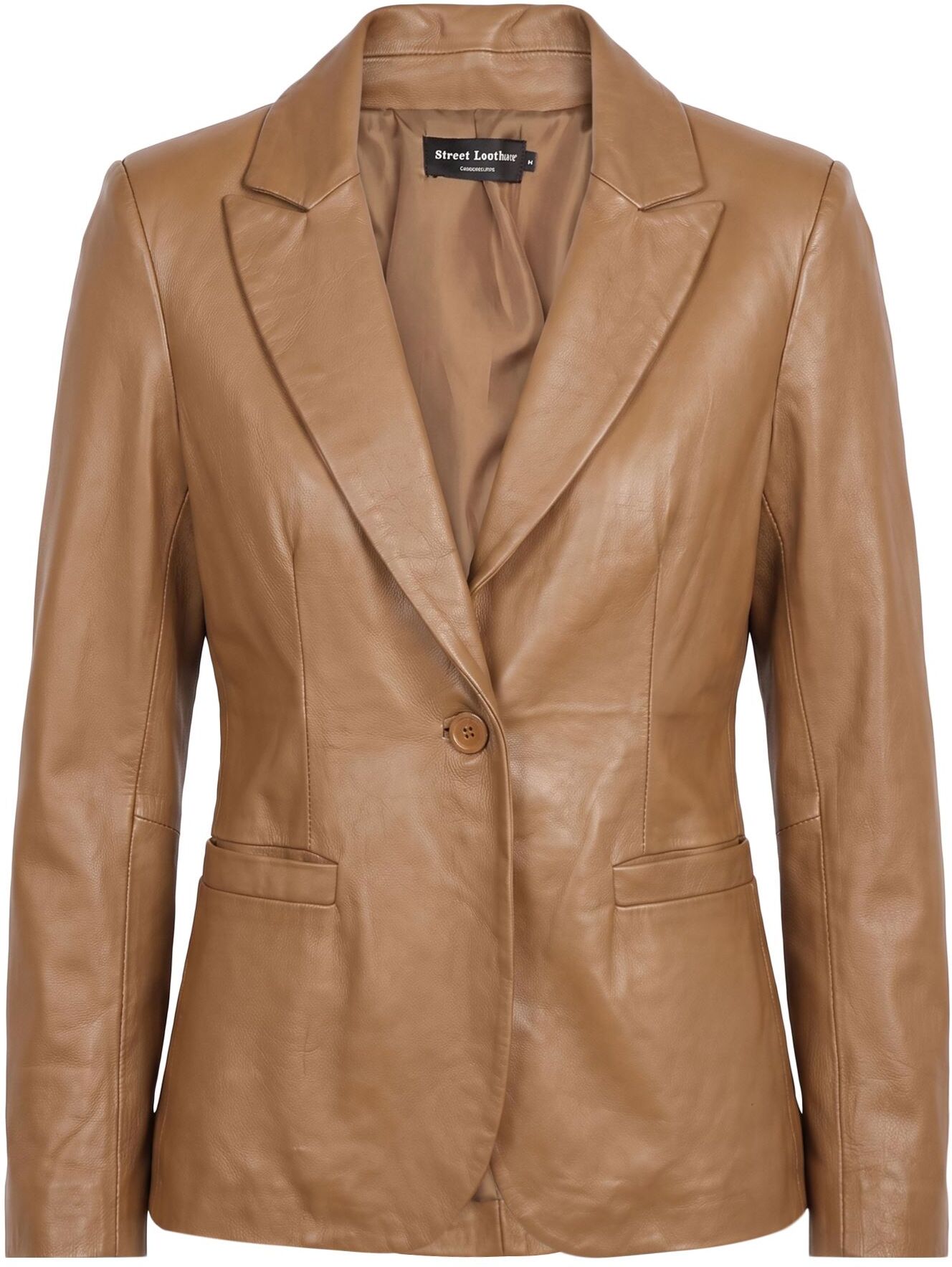 Street Leathers Americana Mujer Camel L,M,S,XL,XS Mujer
