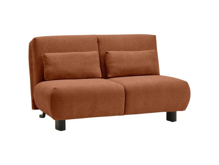 Carryhome Schlafsofa, Terracotta, Metall, 2-Sitzer, 150x85x100 cm, Made in Germany, Liegefunktion, Schlafen auf Sitzhöhe, Kinderzimmer & Jugendzimmer, Jugendmöbel, Jugendsofas