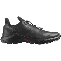SALOMON Herren Trailrunningschuhe SHOES SUPERCROSS 4 Black/Black/Black, Größe 44 in Schwarz Schwarz