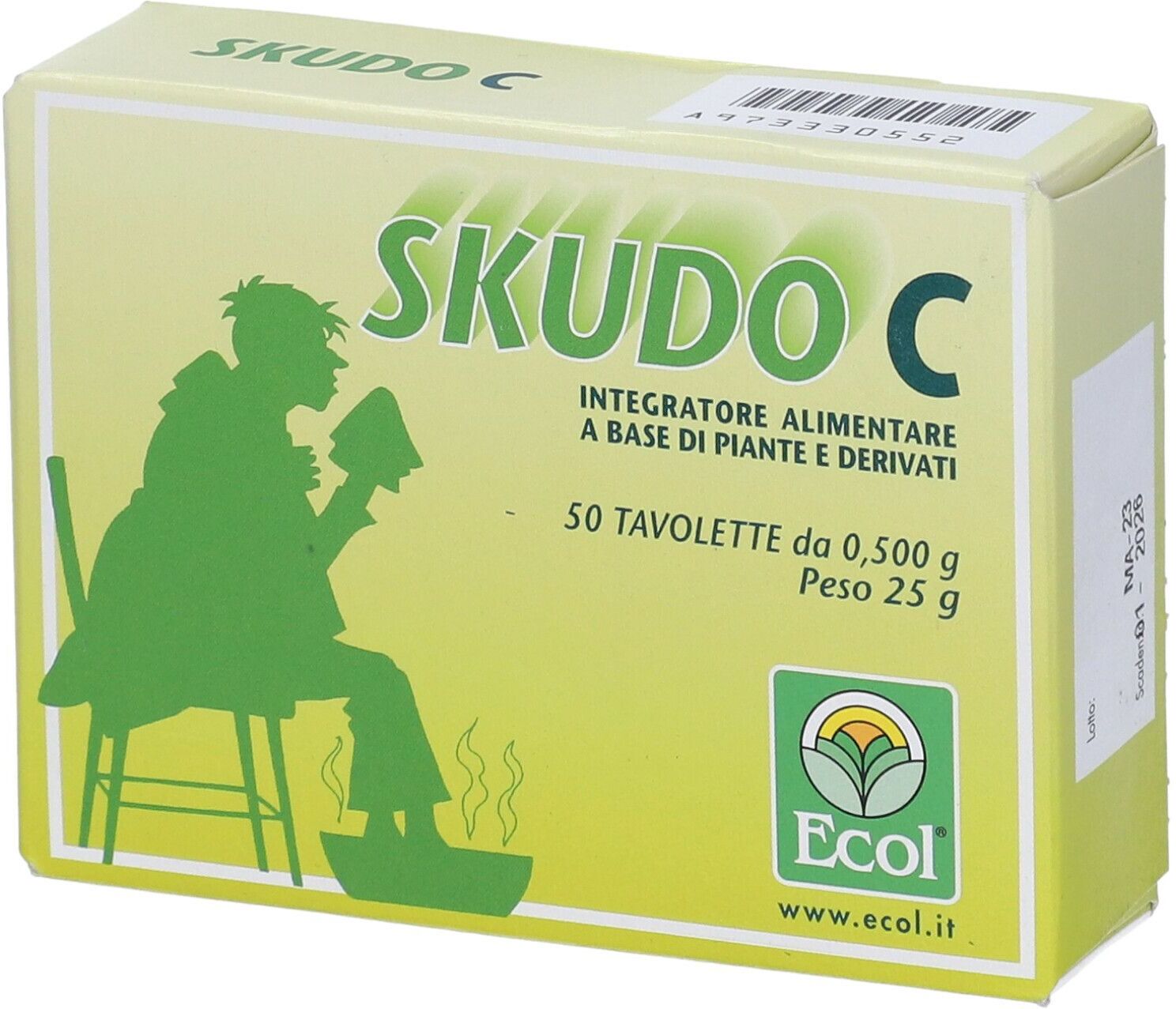 ECOL Sas SKUDO C 50TAV 500MG