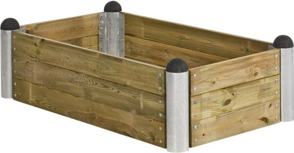 Plus Pipe Højbed 140x80 Cm, Natur