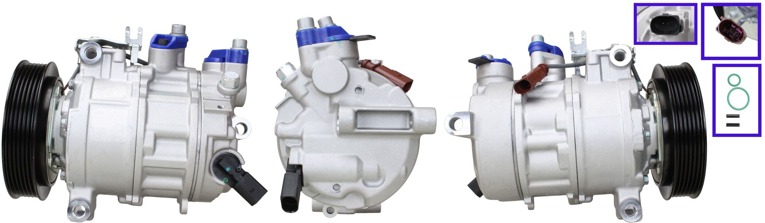 Elstock Kompressor, Klimaanlage 51-1580 Für Audi