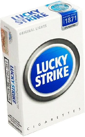 Lucky Strike Light Blue - 20 cigarettes - 1 cartouche (10x20)