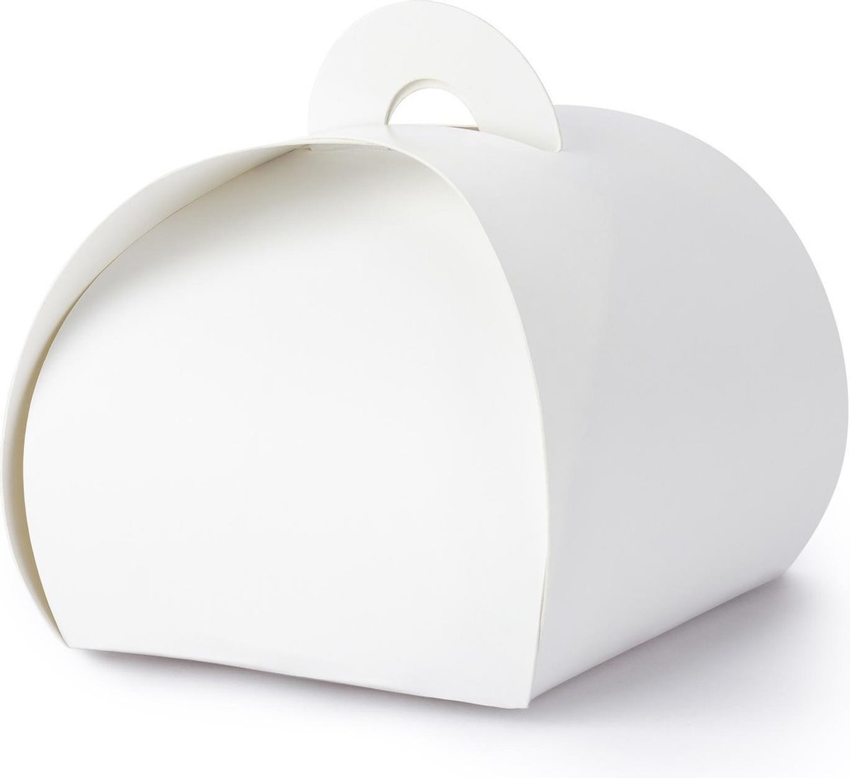Party Deco Geschenkdoosjes wit (10 stuks)