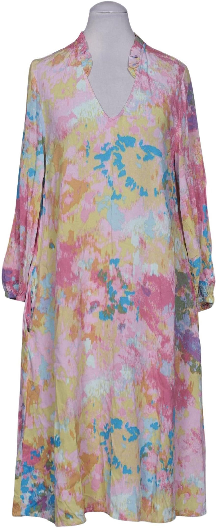 Culture Damen Kleid, Mehrfarbig, Gr. S, Viskose - Second Hand