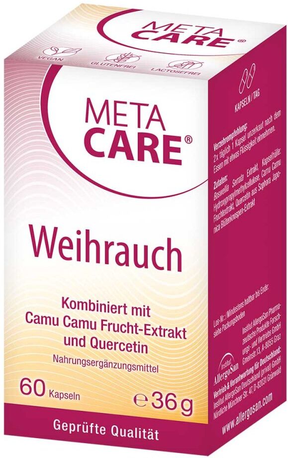 Meta Care Weihrauch Kapseln 60stk