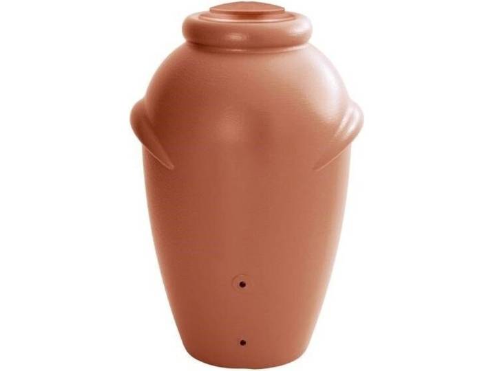 Regentonne Amphore BOLOGNA 360 L terracotta inkl. Hahn