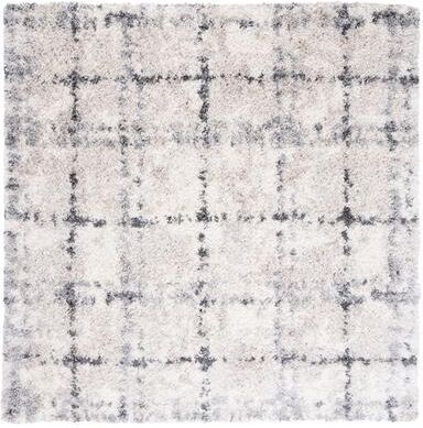 SAFAVIEH Fontana Shag Bekin Modern Check 2-inch Thick Rug