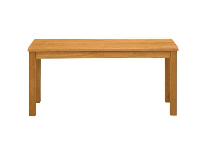 NEW Marron Banquette Large - - Banc de salle à manger 95X32X45 cm Bois de chêne massif - Siège de Salon(1parcel)1844271