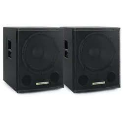 Pronomic SA-15 SUB Aktiv Subwoofer 2x Set