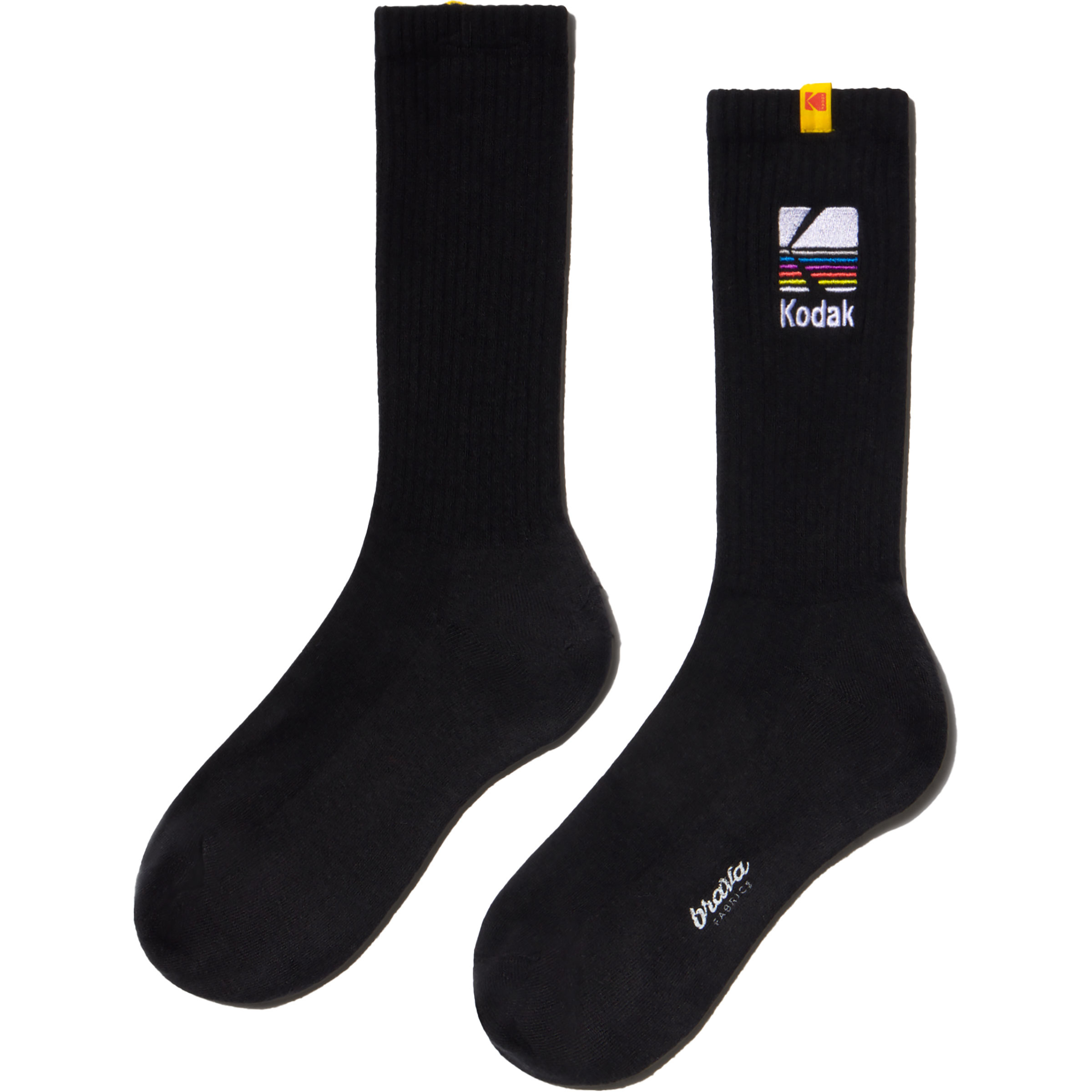 Brava Fabrics Kodak Freizeitsocken schwarz Größe 36 Lifestyle Hautfreundlich