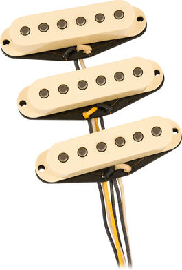 Fender CS Tomatillo Strat Pickup Set Aged White