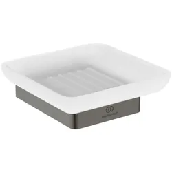 Ideal Standard Conca Seifenschale T4508A5 eckig, Magnetic Grey