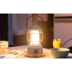 Berger Hopuni Pro LED Campinglaterne mit Powerbank- und Dimmfunktion grau