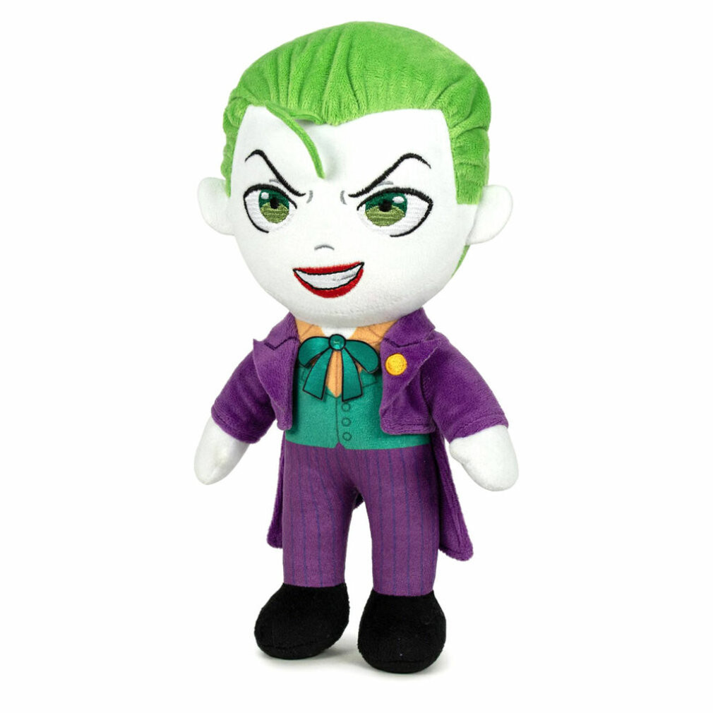 Play by Play DC Joker pluchen figuur, 27 cm hoog