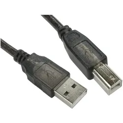 RS PRO USB-Kabel Schwarz, USB A / USB B, 10m (10 m, USB 2.0), USB Kabel