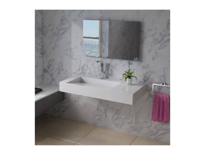 Plan vasque solid surface Réf : SDPW12-A