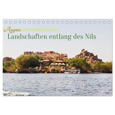 Ägypten - Landschaften entlang des Nils (Tischkalender 2027 DIN A5 quer), CALVENDO Monatskalender