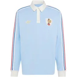 adidas FFR Frankreich Rugby 120 Jahre Heritage Trikot Herren KE0083 - clear sky XS