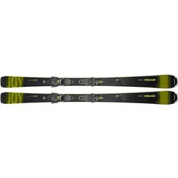 HEAD Damen All-Mountain Ski super Joy SLR Joy Pro + JOY 11 GW, Größe 163 in Grau Grau