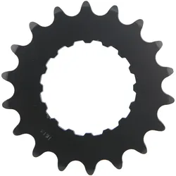 Miranda Motorritzel 18 Zähne schwarz