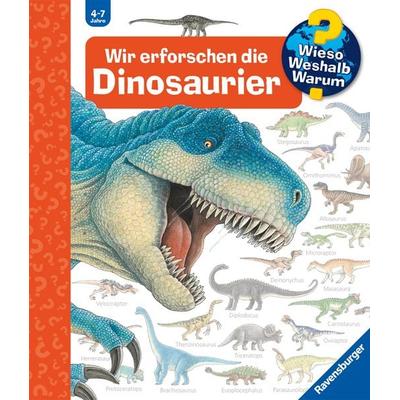Wieso? Weshalb? Warum? Band 55 - Wir erforschen die Dinosaurier, Gebundene Ausgabe von Angela Weinhold, Ravensburger Verlag GmbH