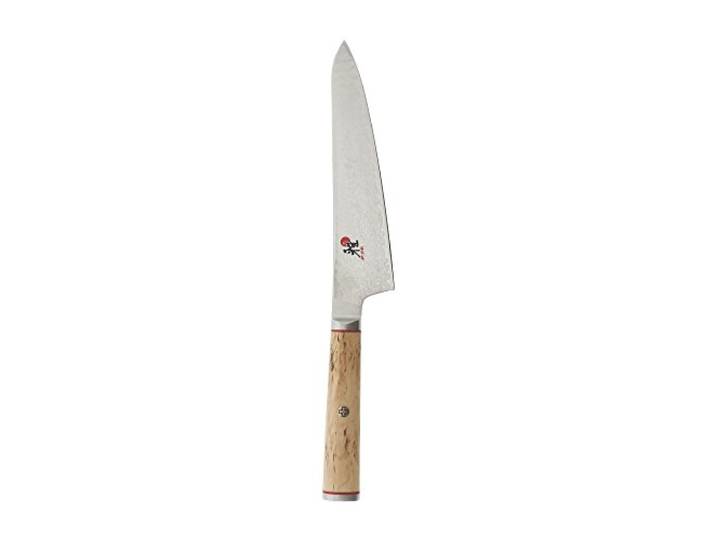 Miyabi Birchwood SG2 Japanisches Vorbereitungsmesser, 14 cm, Präzisions-Küchenmesser, Griff aus karelischer Birke, 100-lagiges Blumen-Damastmuster, handgefertigt in Seki, Japan