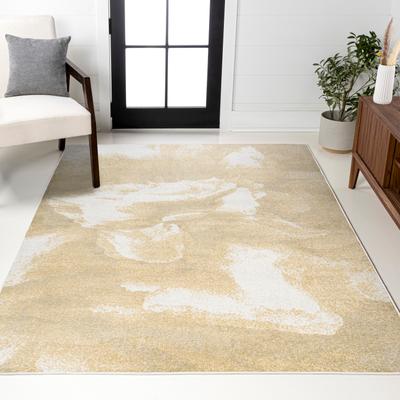 JONATHAN Y Marmo Abstract Two-Tone Modern Area Rug