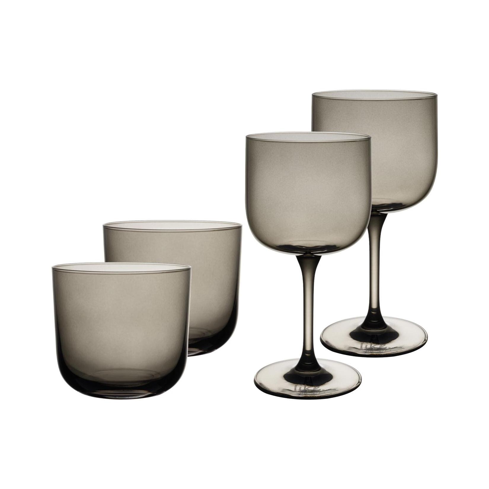 like. by Villeroy & Boch Wein- und Wassergläser Like Glass 4-tlg.