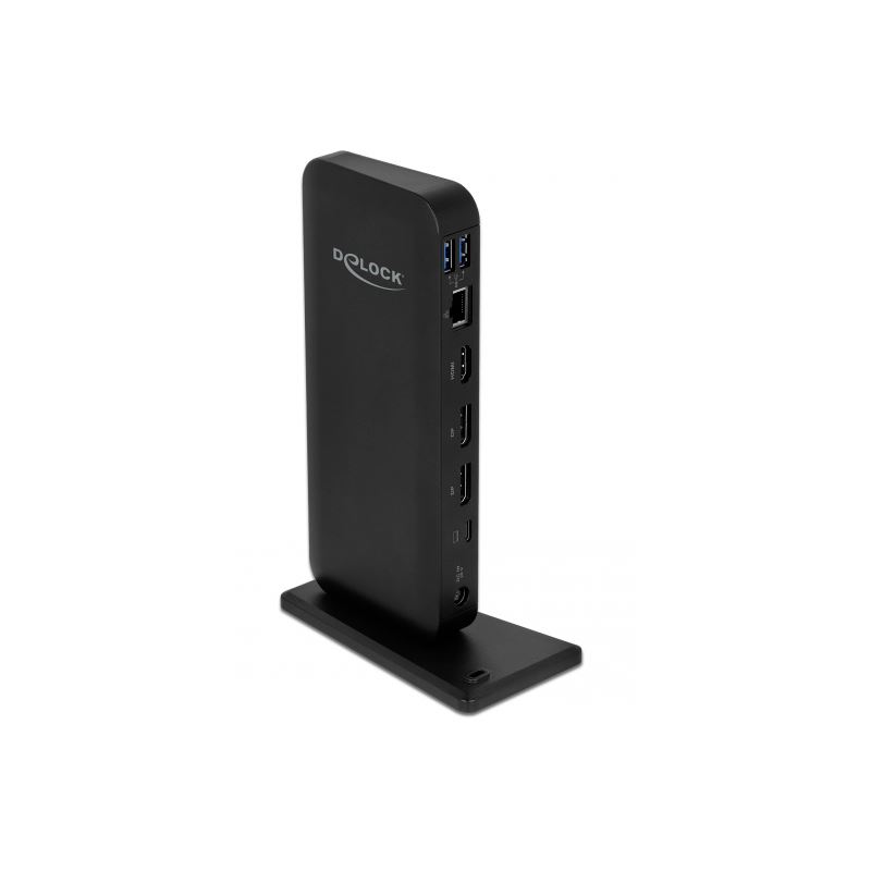 Delock USB-C DP 1.4 Dockingstation 4K - HDMI/DP 1.4/USB 3.2/LAN/PD 3.0