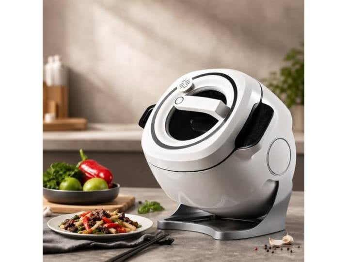 Intelligente Kochmaschine, Multikocher, Küchenmaschine Mit Kochfunktion Mit Intelligentem Touch-Bedienfeld, 3-Stufiger Leistungsregulierung, 1-99-Minütigem Timer, Zum Braten, Schmoren Und Kochen