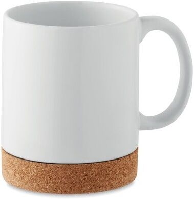 Mug en céramique personnalisable à sublimation KAROO SUBLIM grès blanc