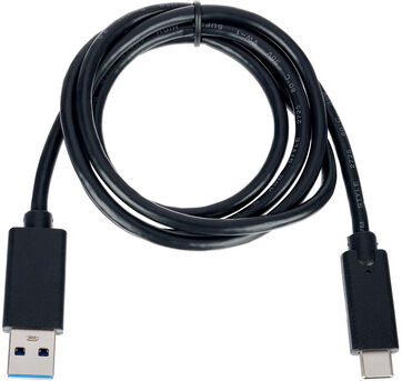 Thomann USB 3.1 Cable Typ A/C 1m Schwarz