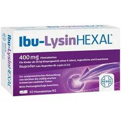 Ibu-LysinHEXAL® - Bei Kopfschmerzen - auch bei Migräne 10 St