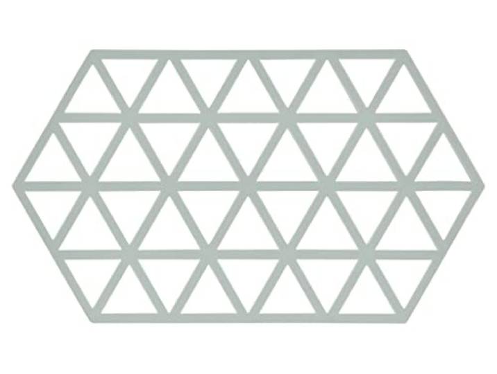 Triangles Oblong Trivet\, Nordic Sky