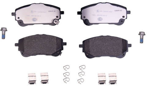 HELLA 8DB 355 040-191 Brake pad set