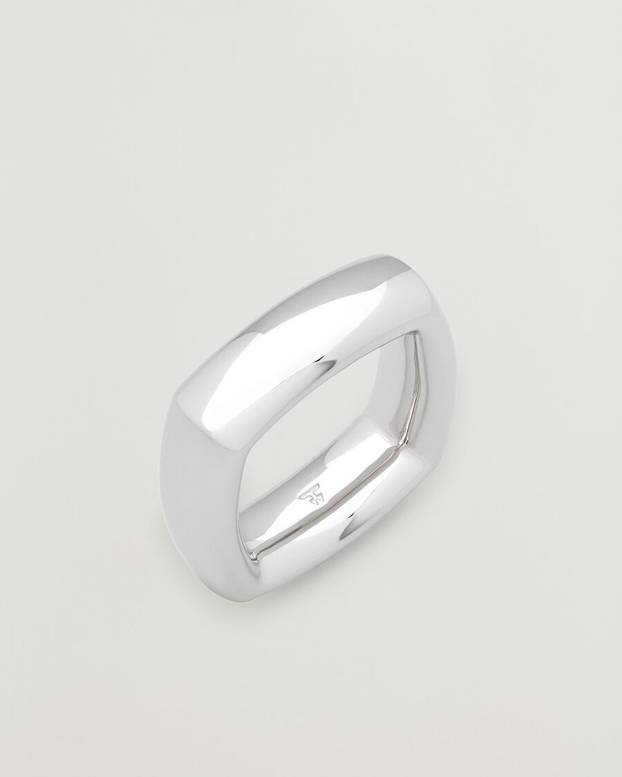 Tom Wood Frame Ring Silver men M Sølv