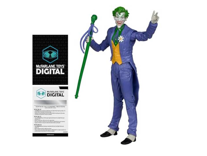 McFarlane Toys - DC Direct The Joker (DC: The Silver Age) 7 actiefiguur digitaal verzamelobject