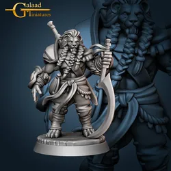 Leonin Bodyguard 01 von Galaad Miniatures aus Festival Artists and Performers