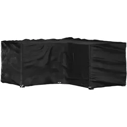 vidaXL Gartenmöbel-Abdeckung in L-Form 16 Ösen 215x215x90 cm
